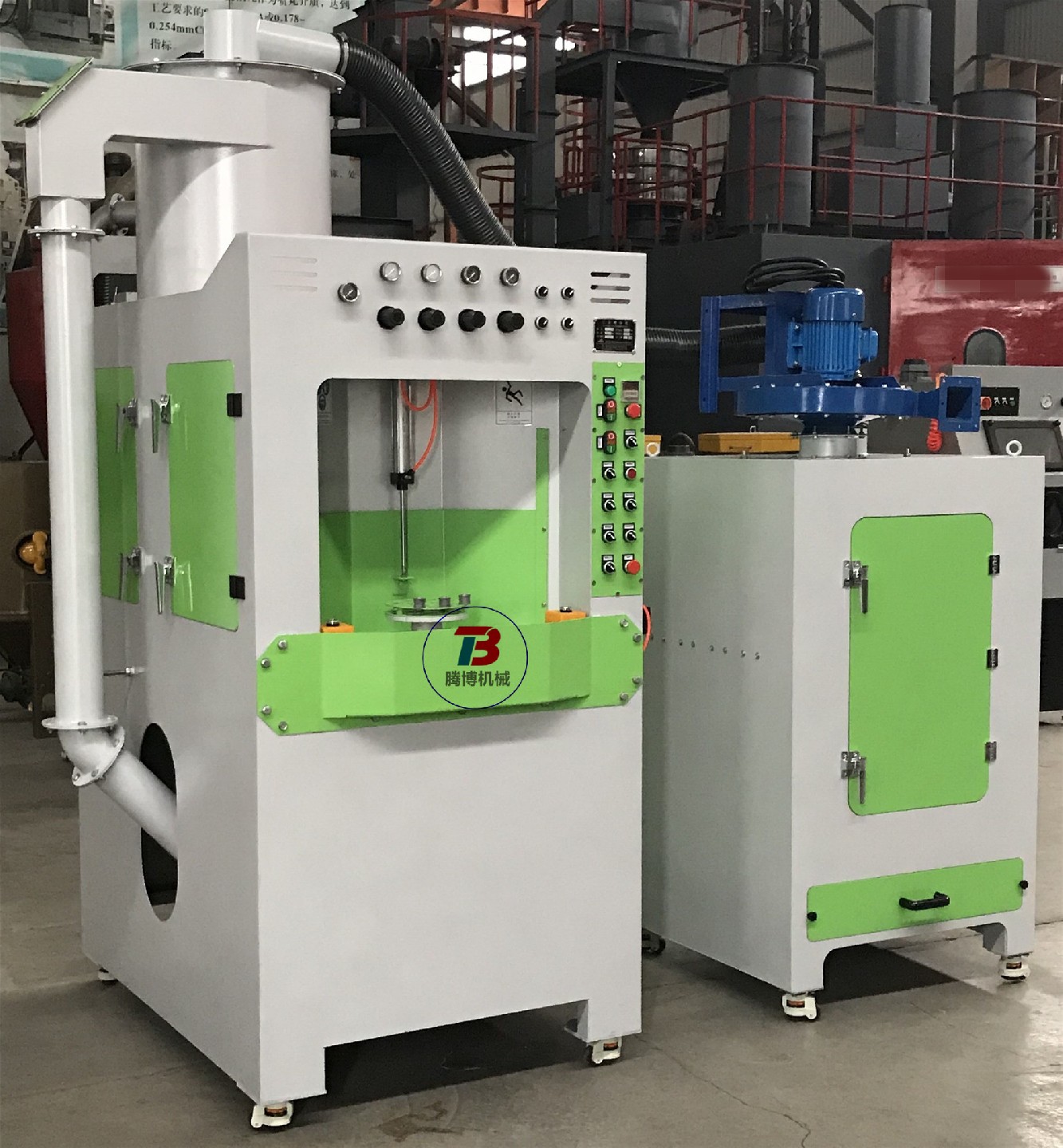 電子器件、密封件自動噴砂機，汽車配件自動噴砂機