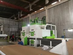 不銹鋼板雙面霧化自動噴砂機，不銹鋼板雙面自動噴砂機設(shè)備